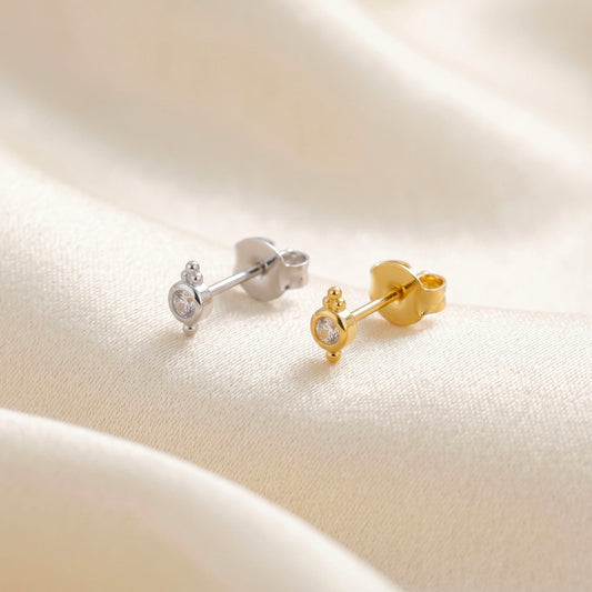 Tiny Triangle Ball Stud