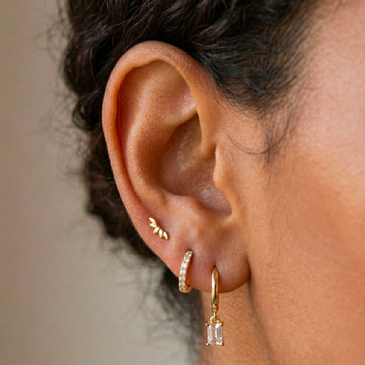 Leaf Threaded Labret