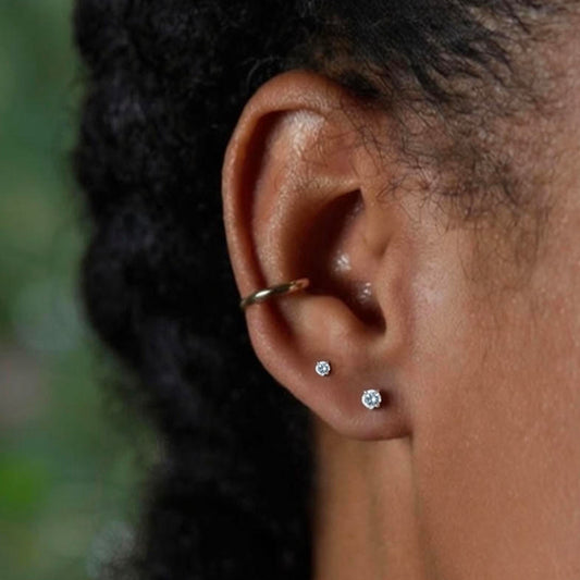 2mm~3mm CZ Threaded Labret