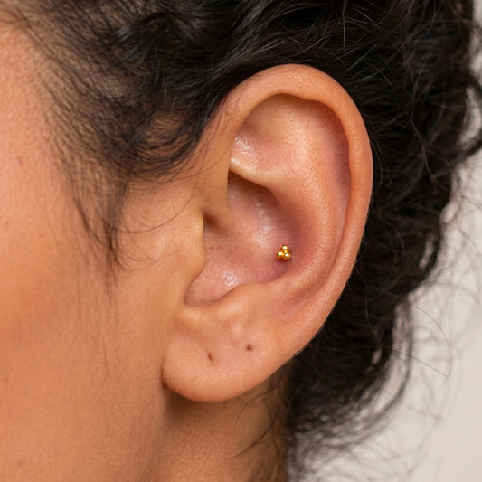 Triangle Ball Threaded Labret