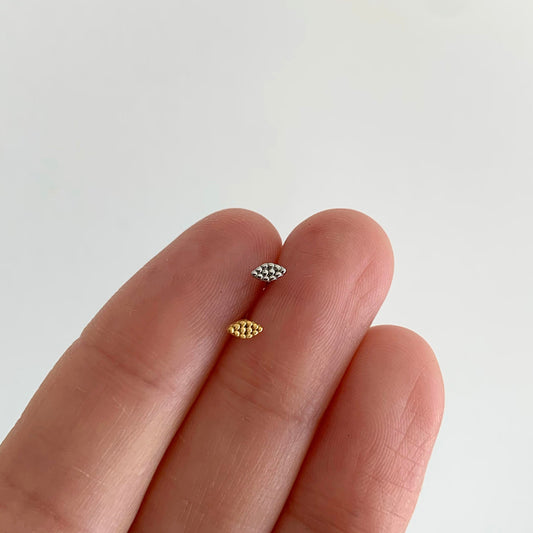 Tiny Oval Push Pin