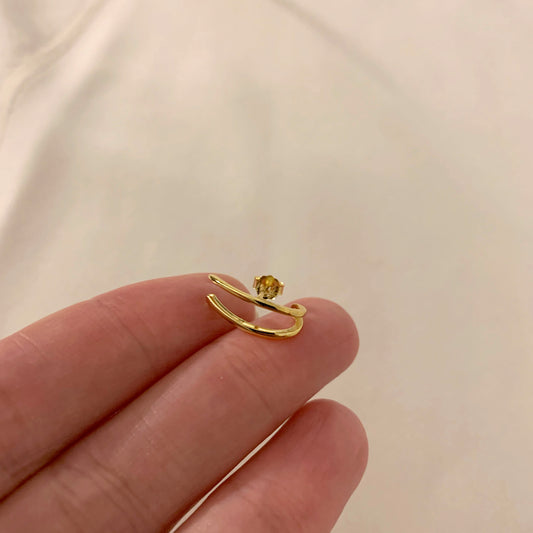 Two Line Ear Cuff studs