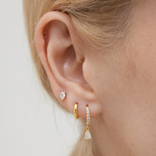 Pear Shape Dangle Set