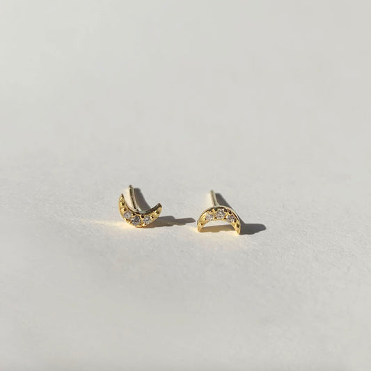 Tiny Moon Stud