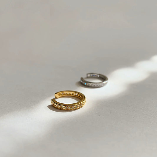 Simple CZ Ear Cuff (No Piercing)