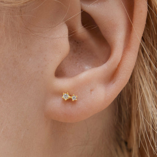 Two Stone Stud