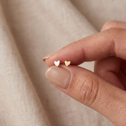 Tiny Heart Stud