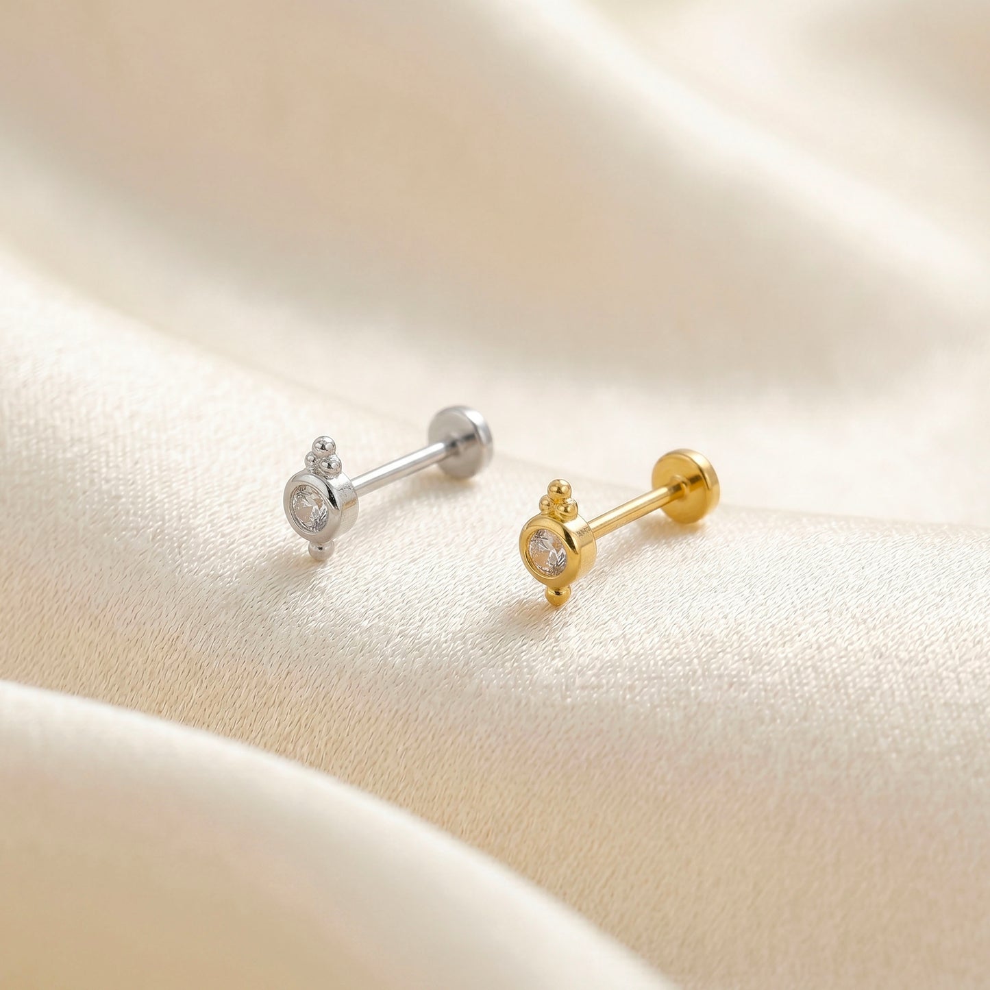 Princess Bezel Push Pin