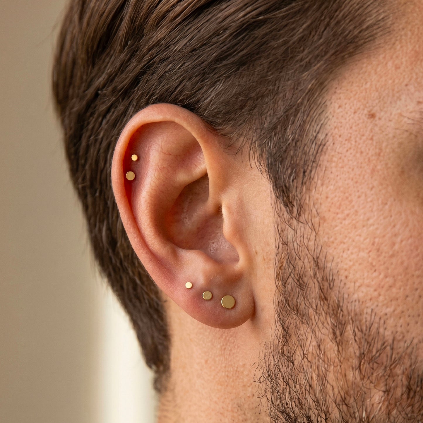 2mm~4mm Dainty Disc Stud