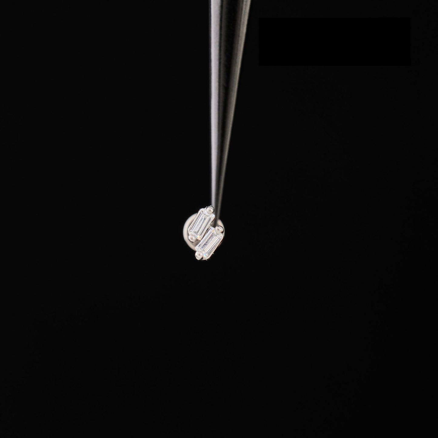 Two Baguette Push Pin