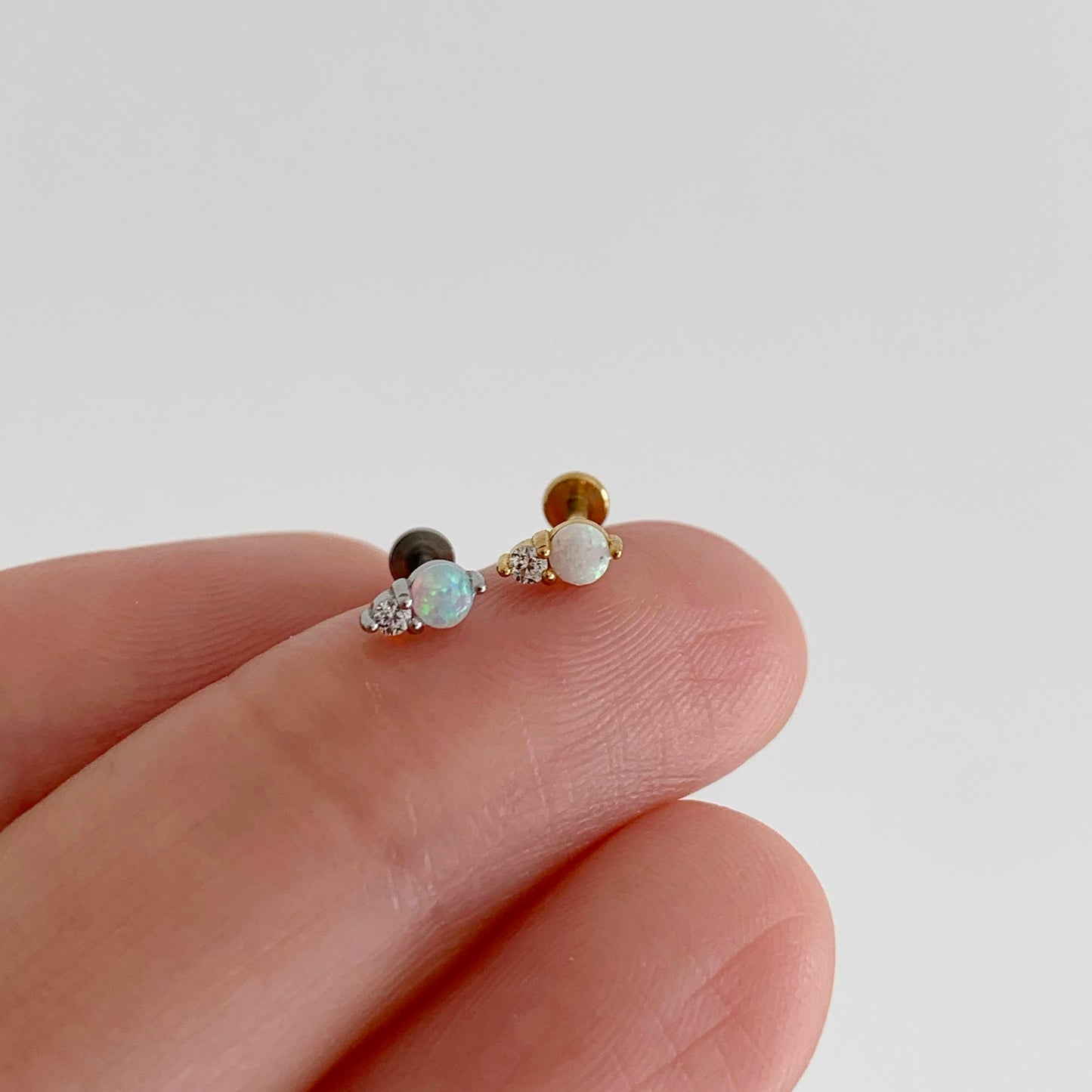 Simple Opal Push Pin