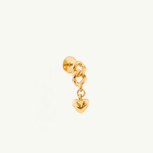 Heart Chain Push Pin