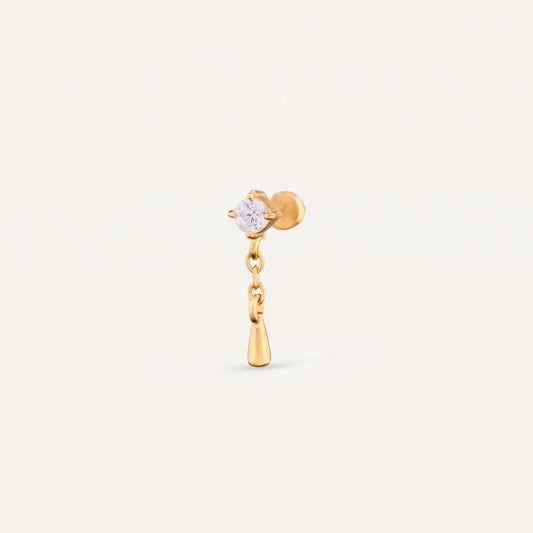 CZ Dangle Push Pin