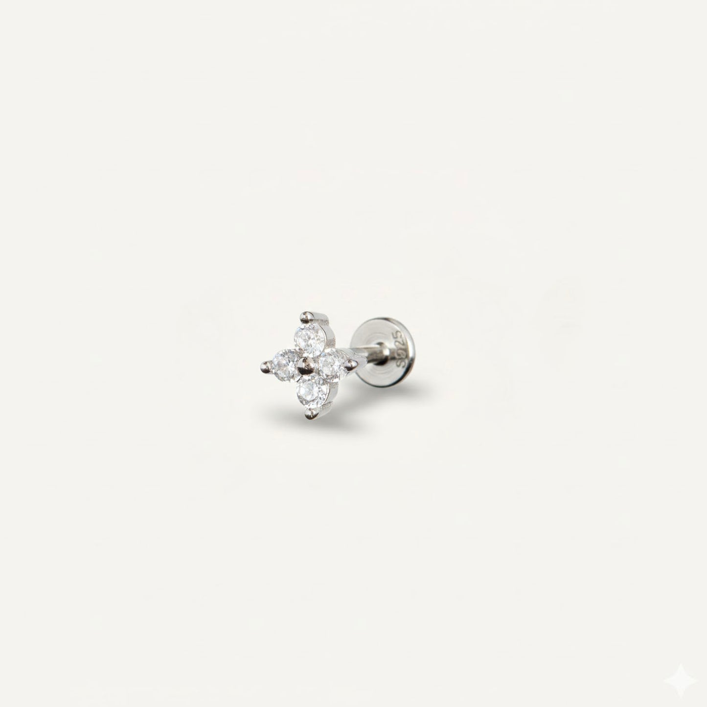 3mm~5mm Flower Threaded Labret