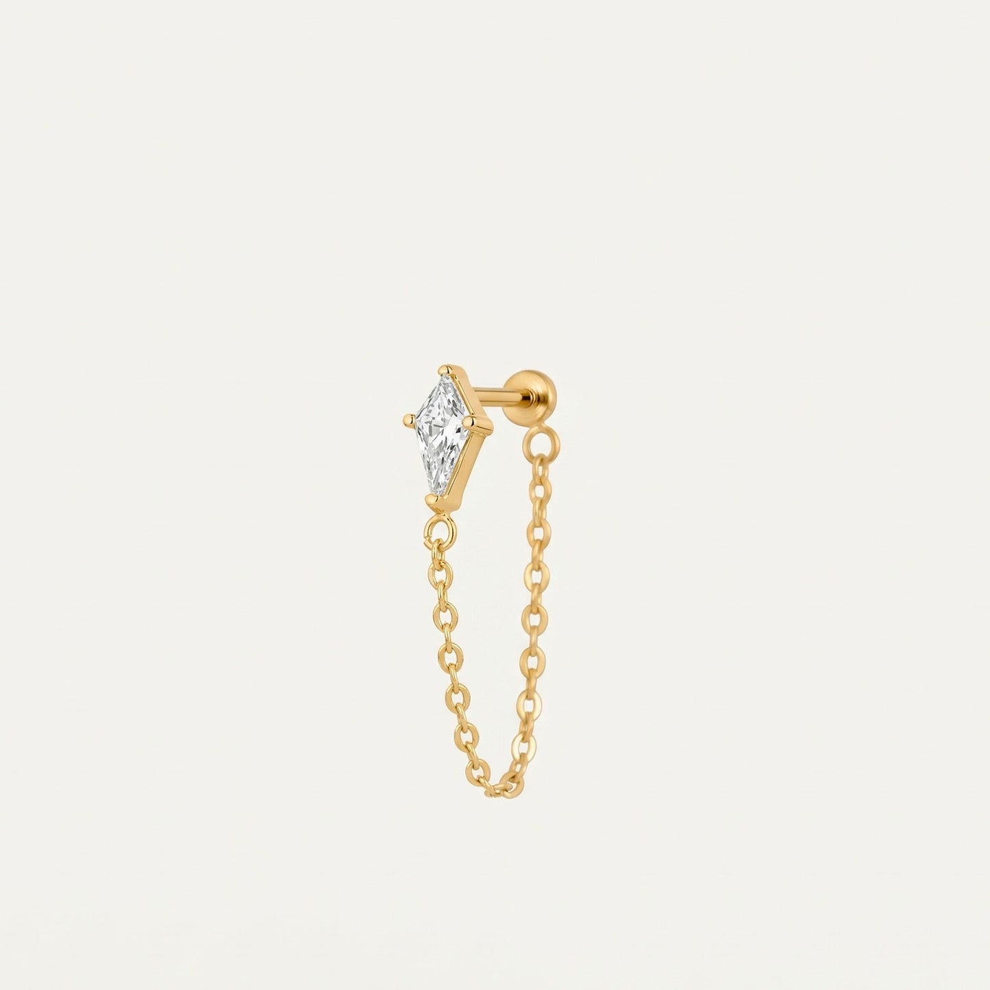 CZ Chain Push Pin