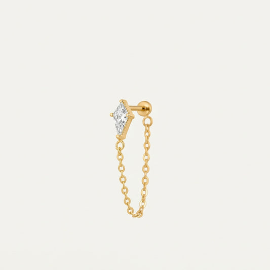 CZ Chain Push Pin