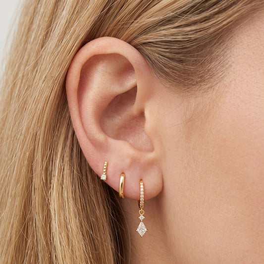 Chain Dangle Stud