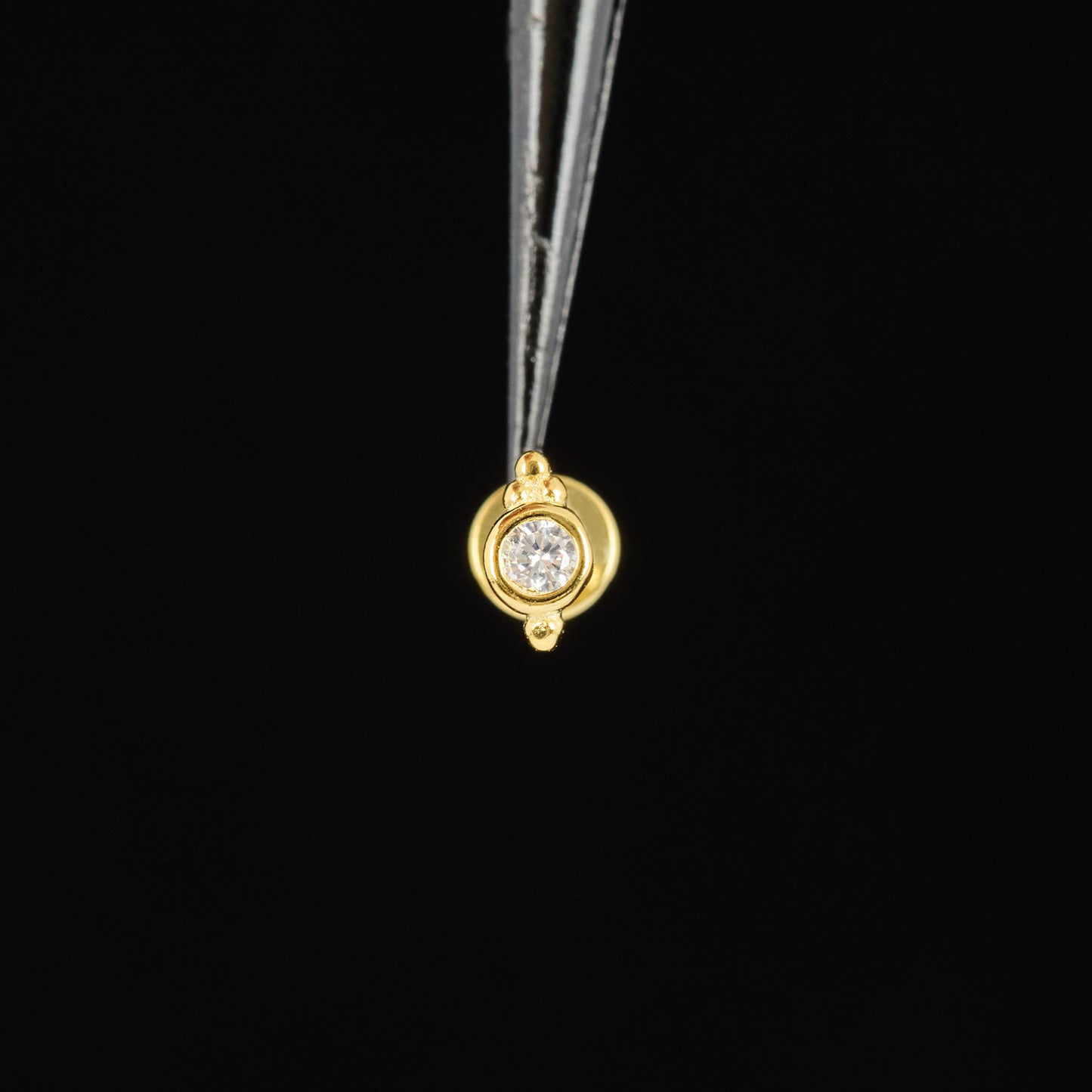 Princess Bezel Push Pin