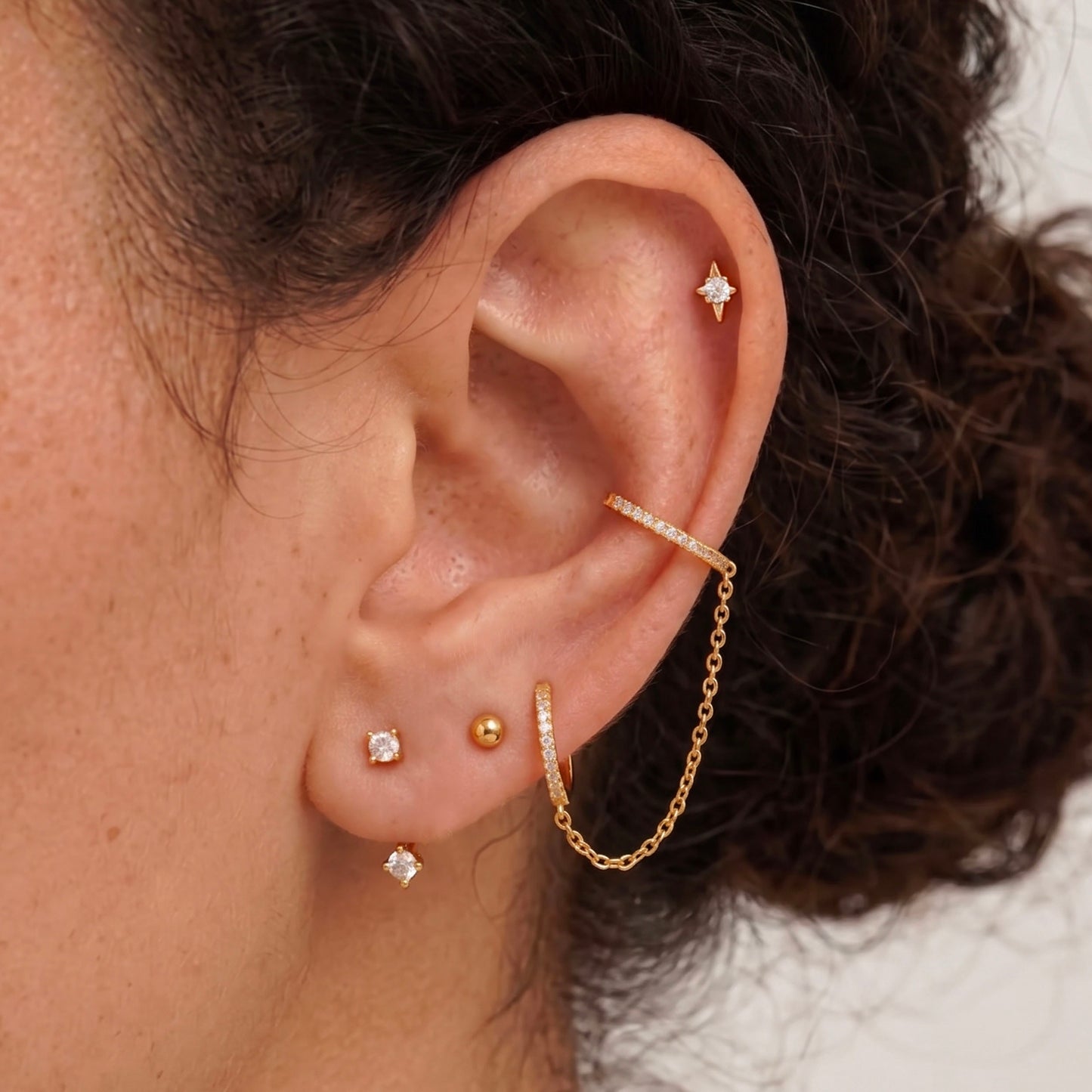 Twin Link Hoop