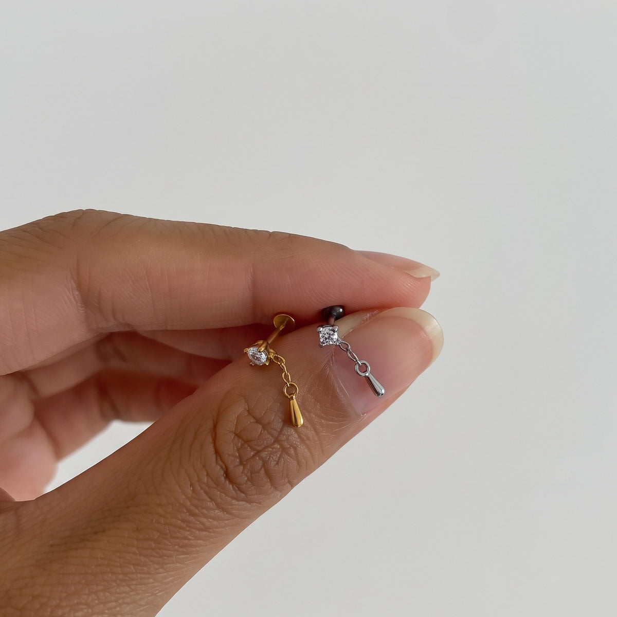 CZ Dangle Push Pin