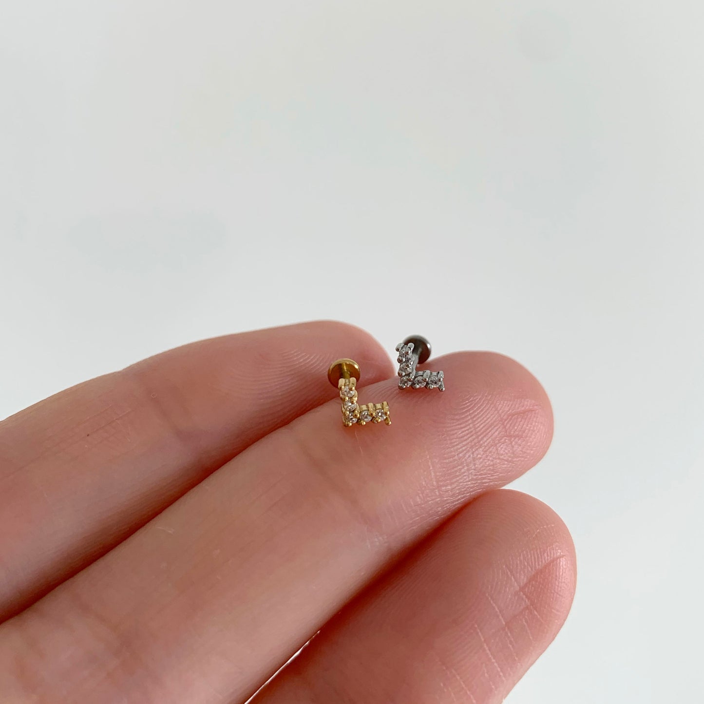 CZ V-Shaped Push Pin