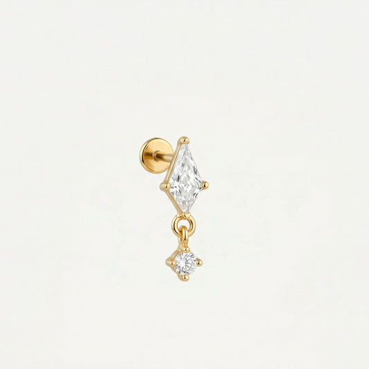 CZ Dangle Push Pin