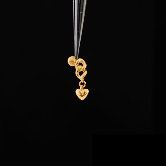 Heart Chain Push Pin