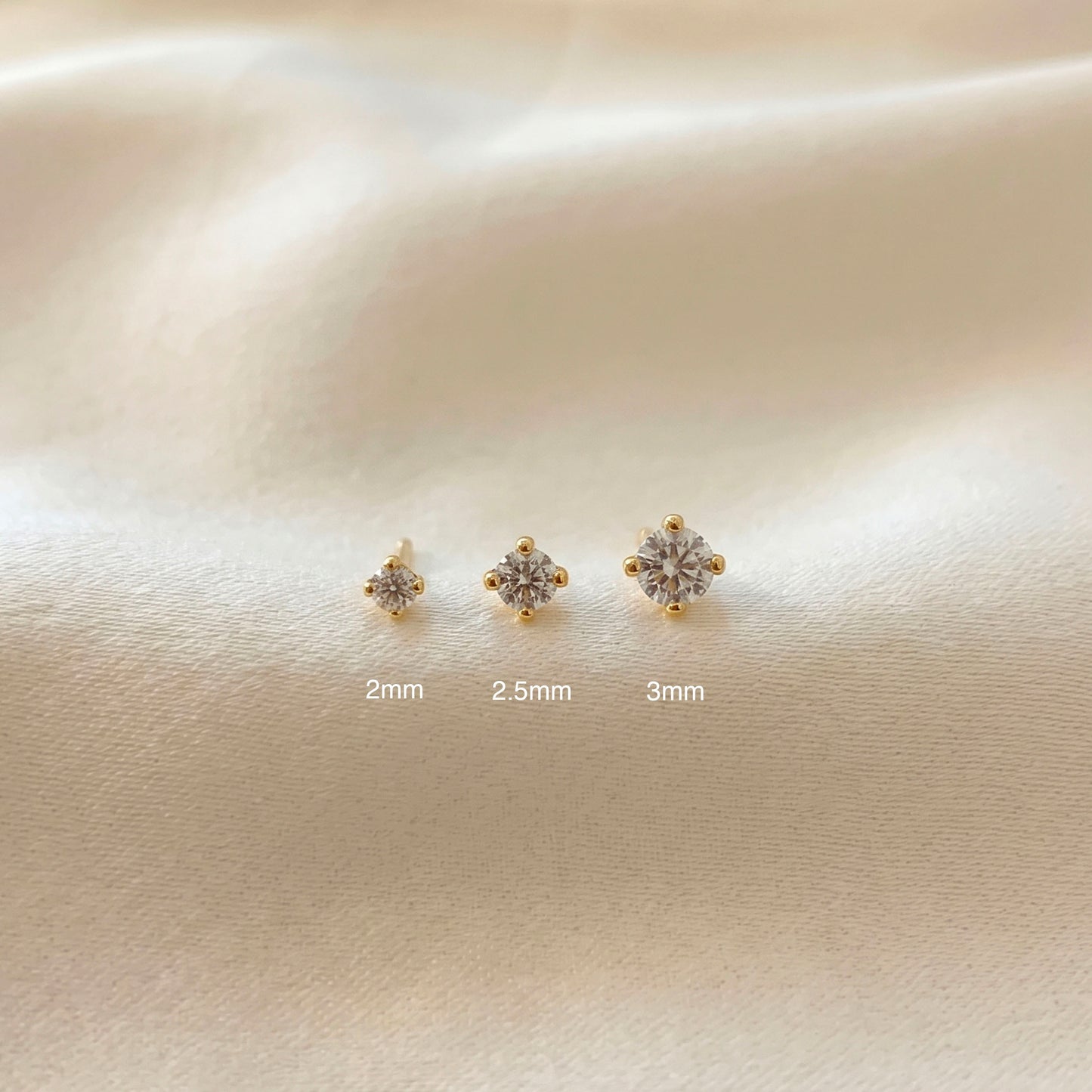 2mm~3mm CZ stud