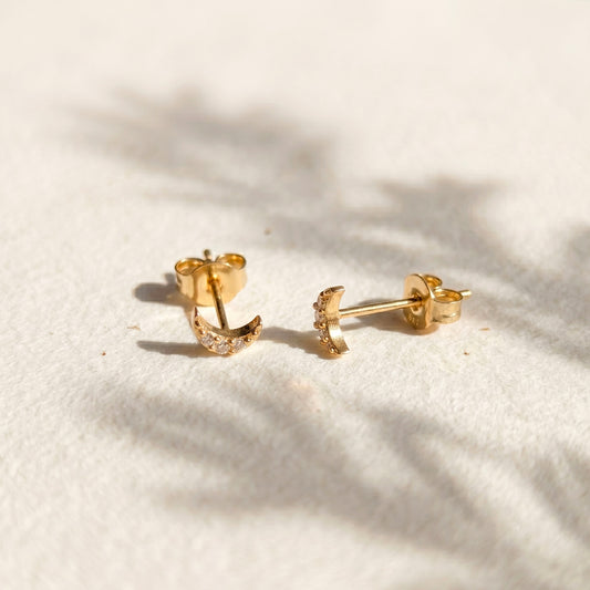 Tiny Moon Stud