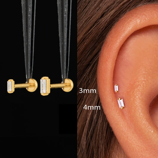 Tiny Baguette Push Pin