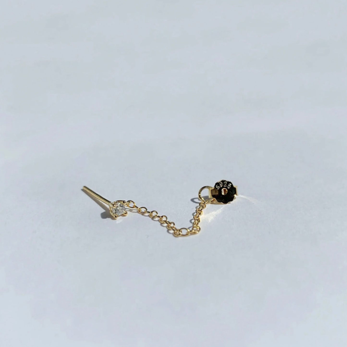 Cz Chain Stud