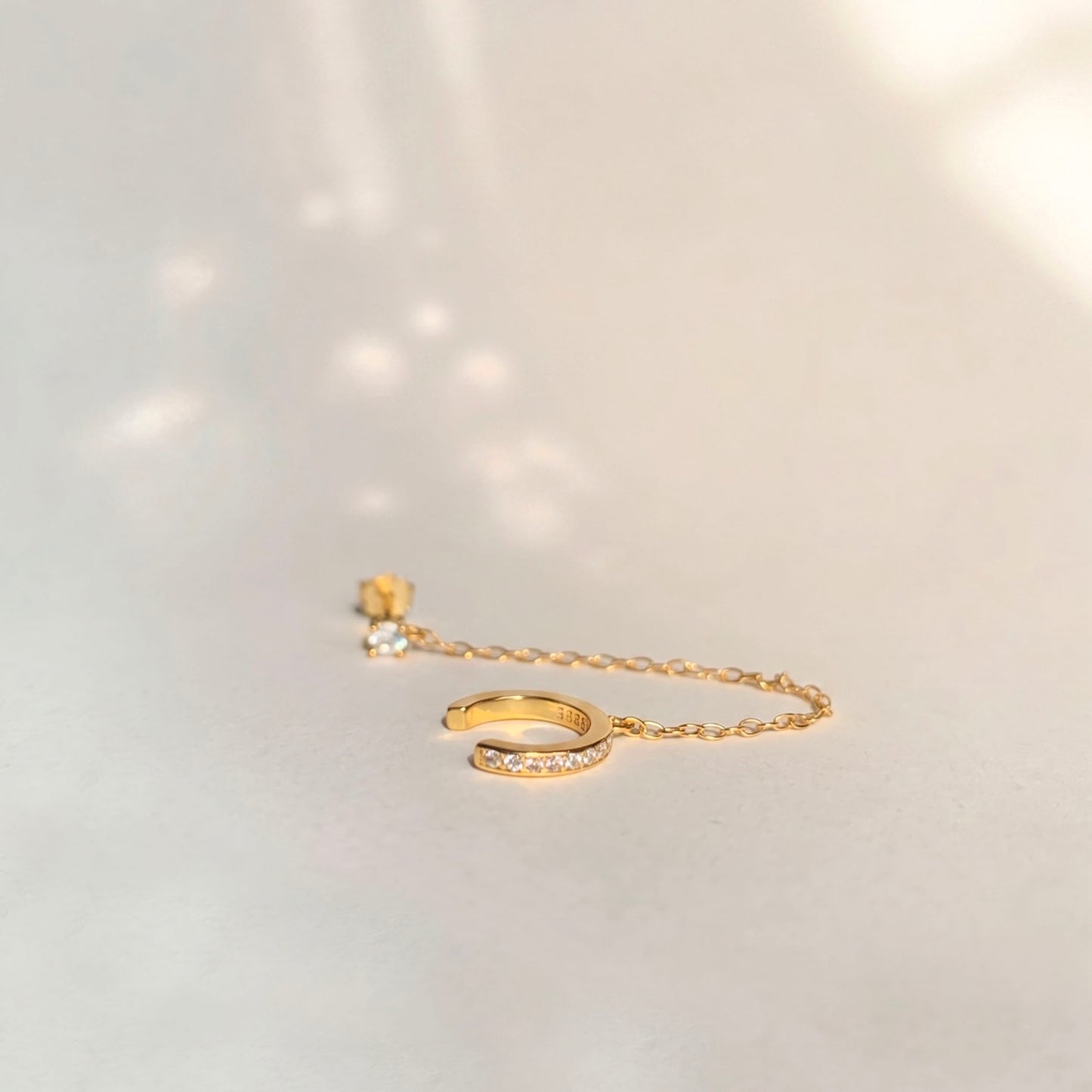Ear Cuff Chain Stud