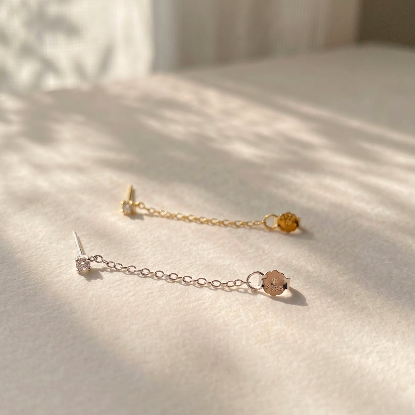 Cz Chain Stud