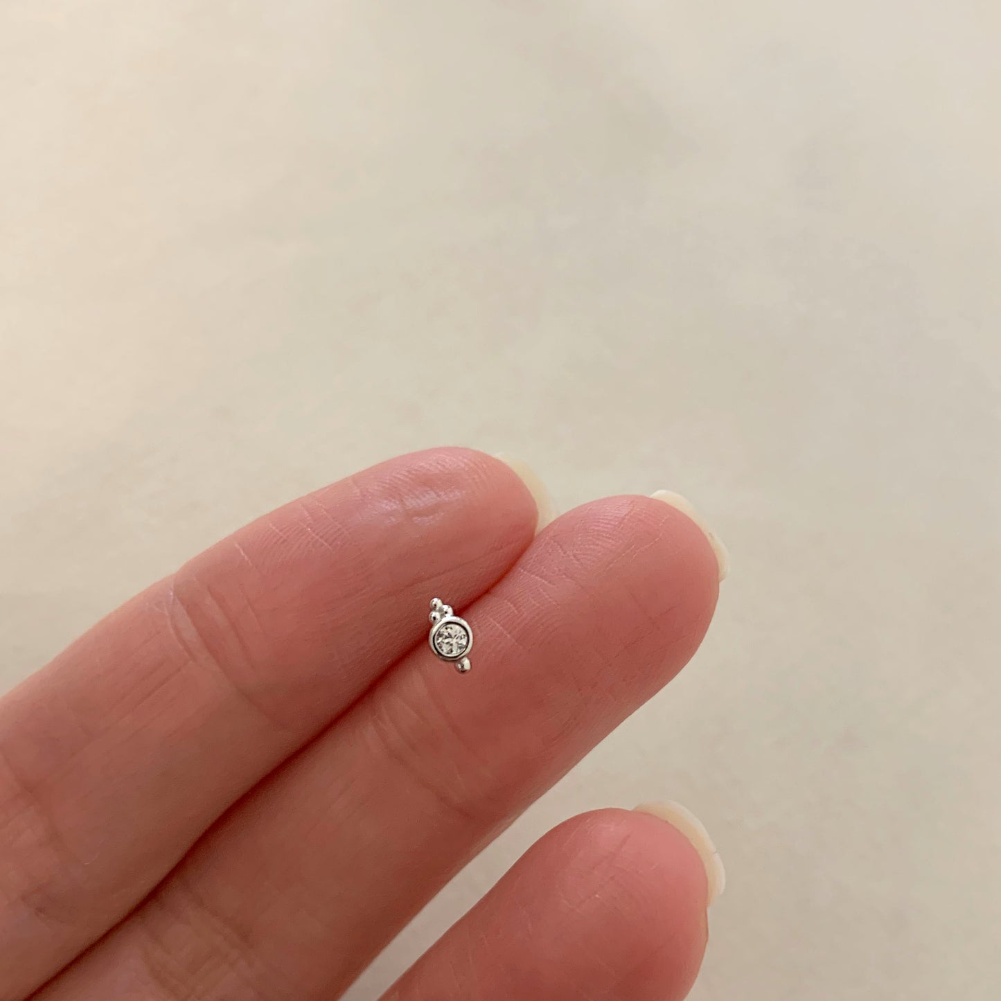 Tiny Triangle Ball Stud