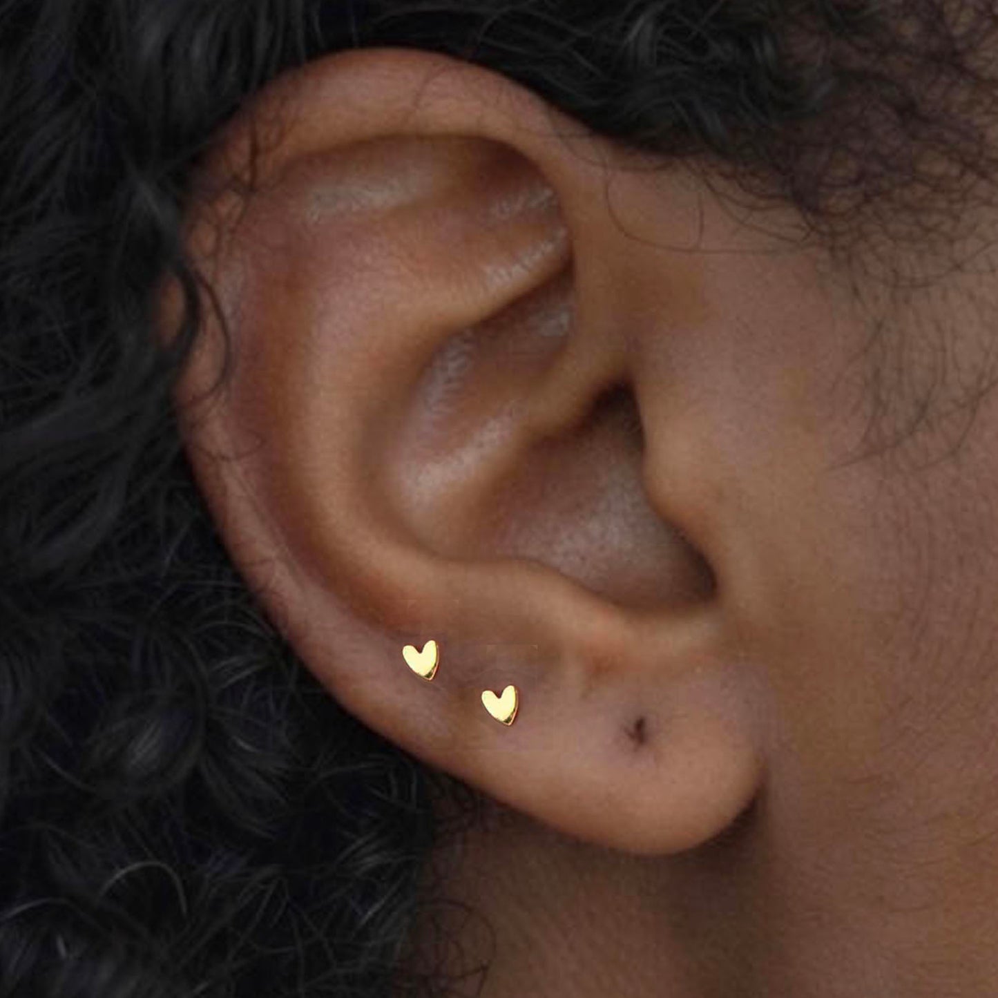 Heart Threaded Labret