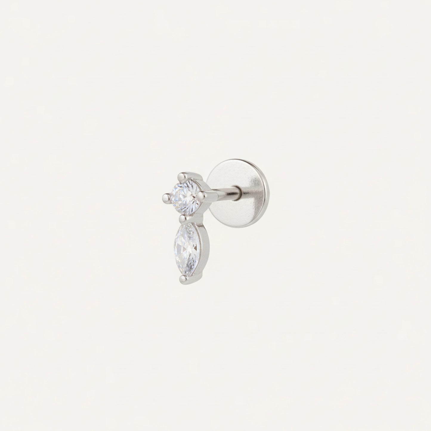 Marquise Drop Push Pin