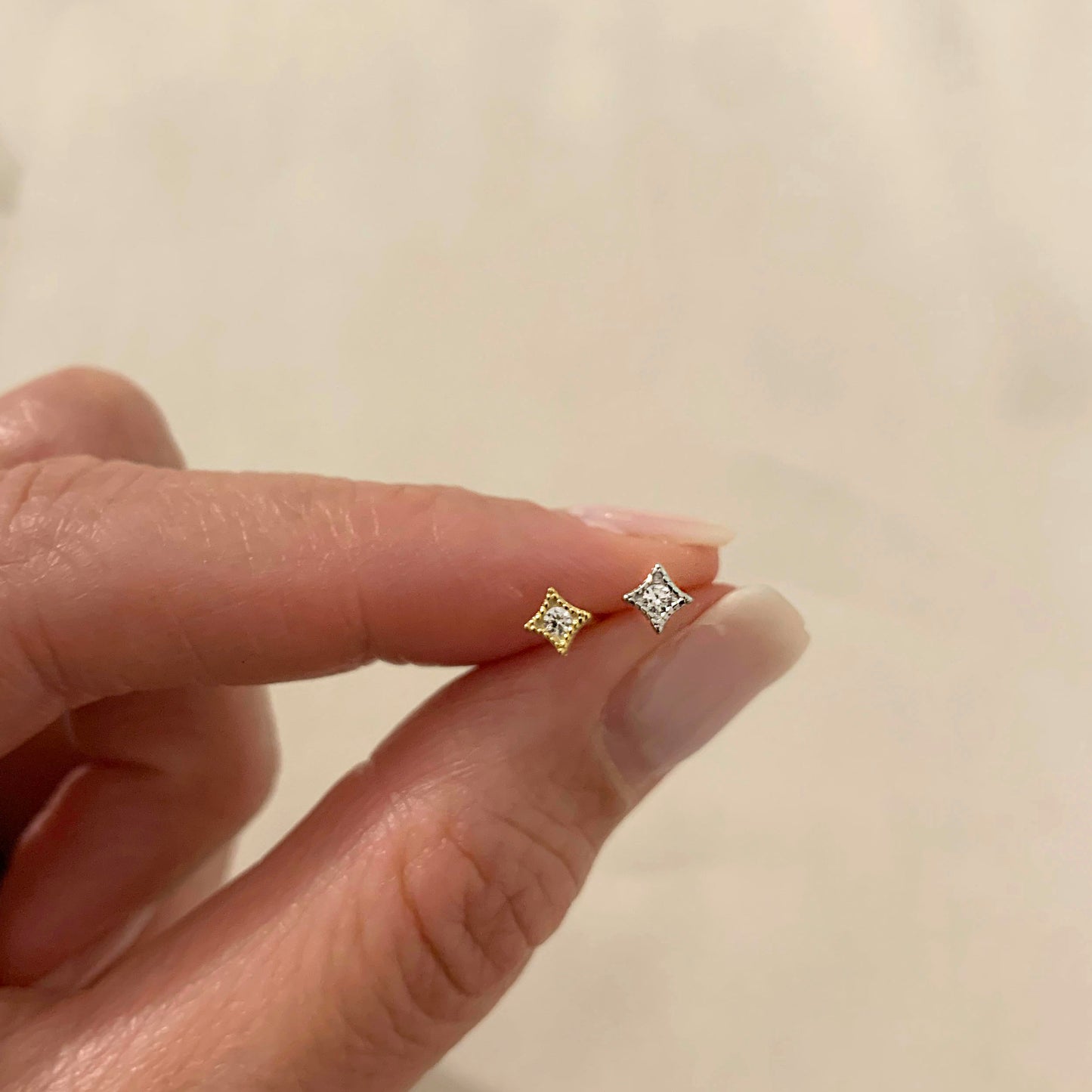 Dainty CZ Stud