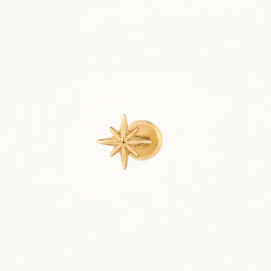 Starburst Threaded Labret