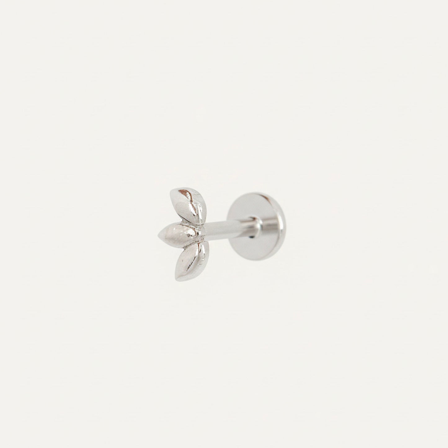 Tiny Lotus Threaded Labret