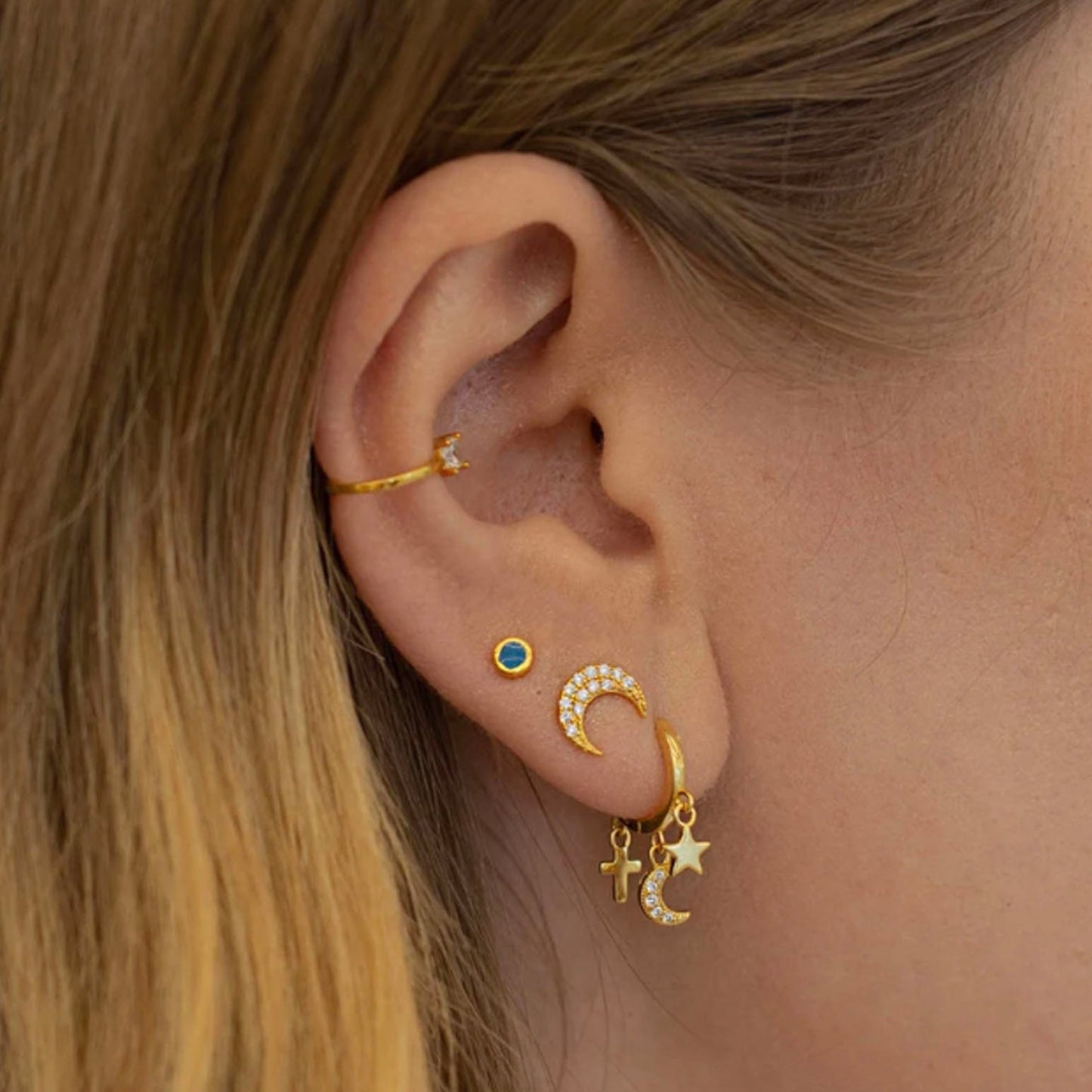 Star & Moon Hoop