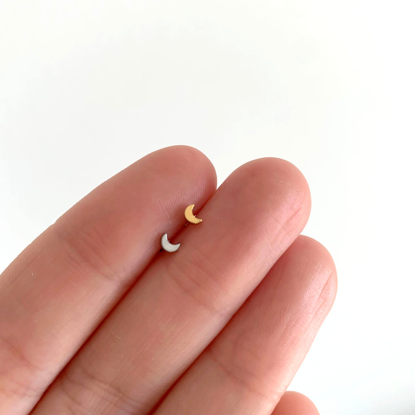 Tiny Moon Push Pin