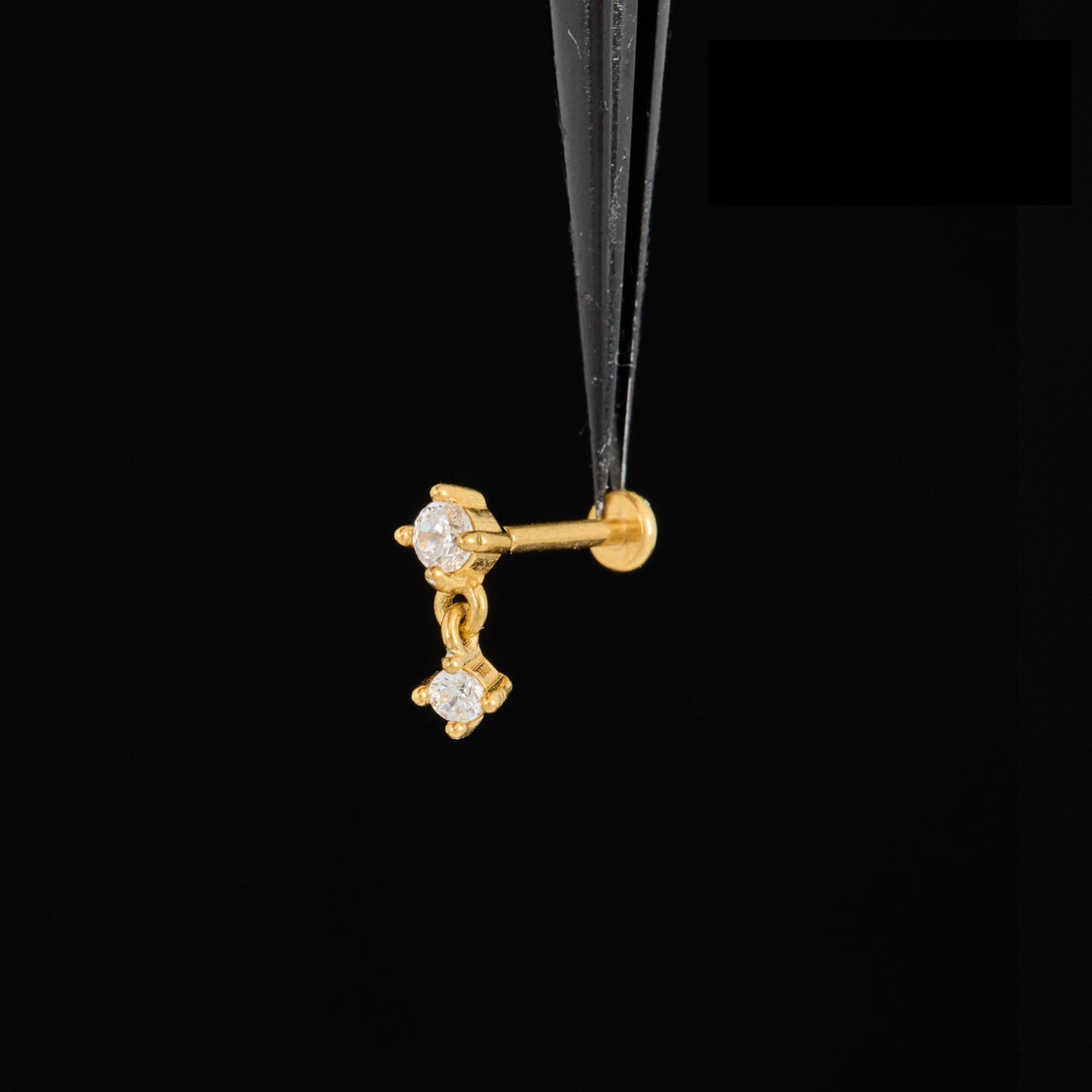 CZ Dangle Push Pin