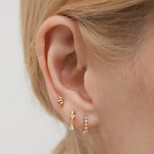 Tiny Lotus Threaded Labret
