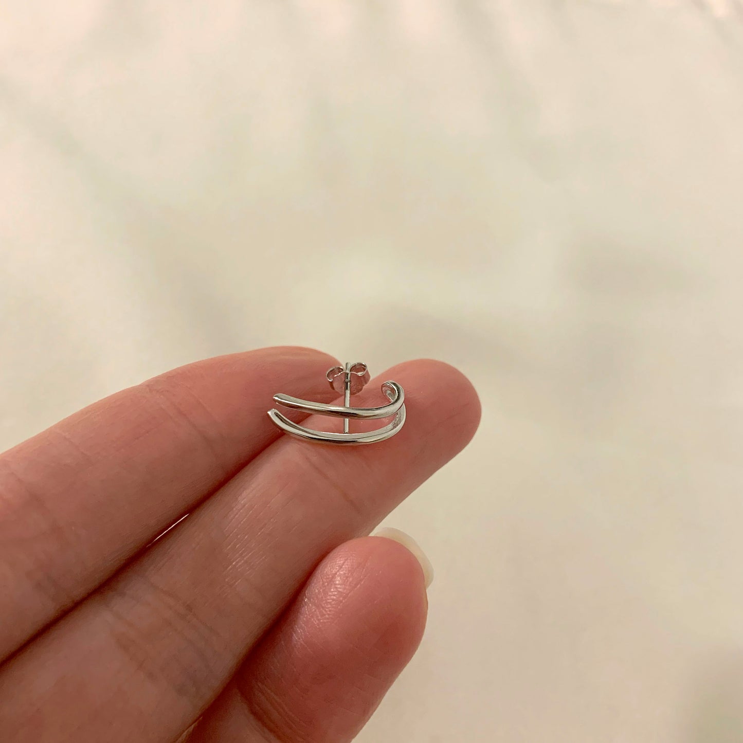 Two Line Ear Cuff studs