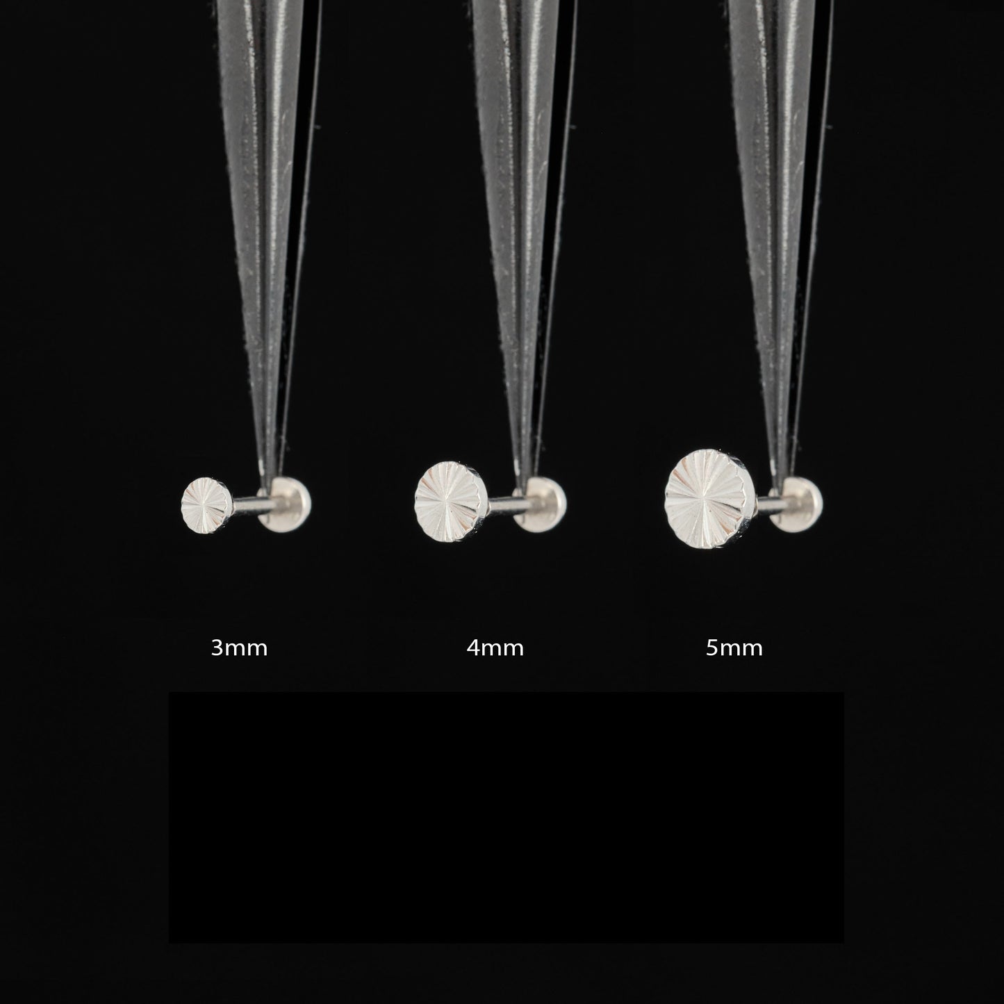 3-5mm Whorl Disc Push Pin
