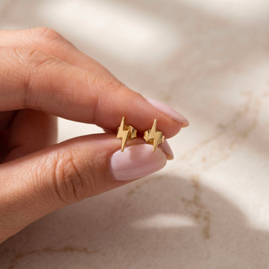 Lightning bolt Stud