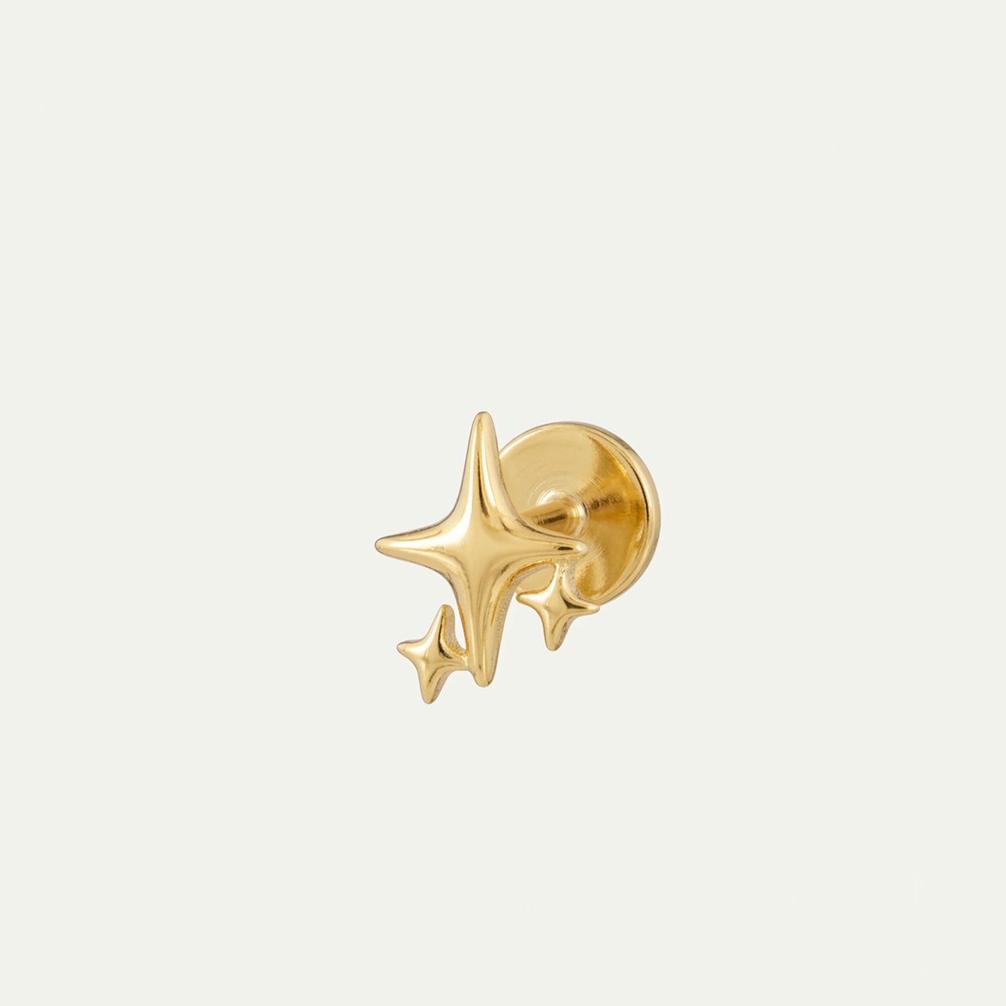 Spiky Star Threaded Labret
