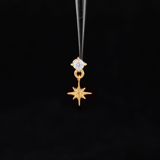 Starburst Dangle Push Pin