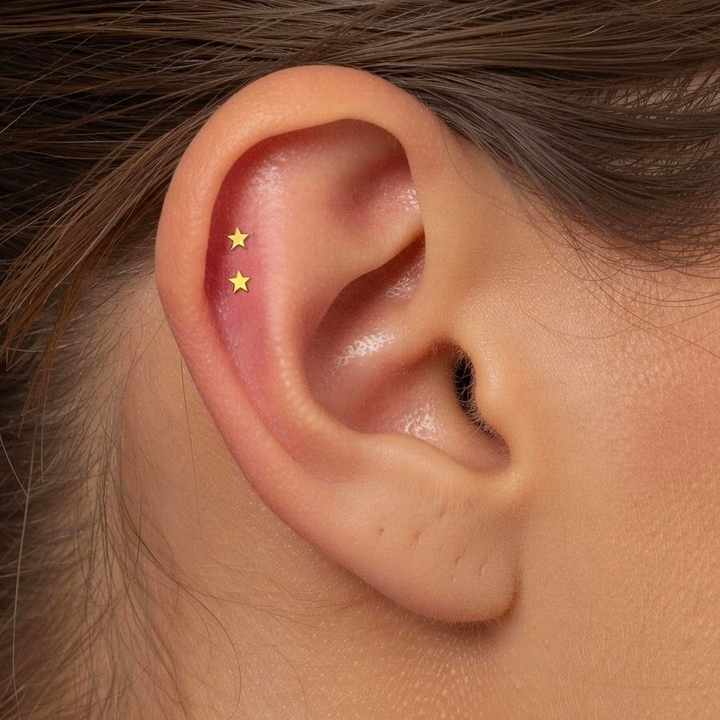Tiny Star Threaded Labret