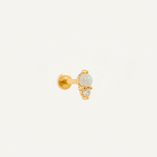 Simple Opal Push Pin
